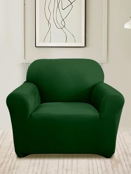 Cortina - Olive Solid Modern Minimalistic Sofa Cover