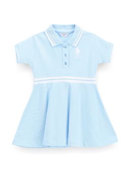 U.S. POLO ASSN. - Girls Pique Skater Dress