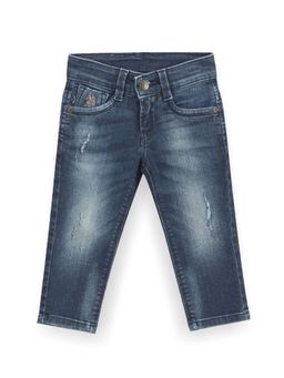U.S. POLO ASSN. - Boys Slim Fit Blue Jeans