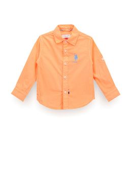 U.S. POLO ASSN. - Pure Cotton Solid Shirt