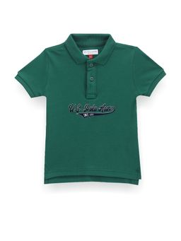 U.S. POLO ASSN. - Boys Flock Print Polo T-Shirt