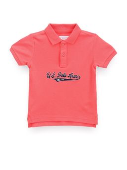 U.S. POLO ASSN. - Boys Cotton Flock Polo T-Shirt