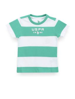 U.S. POLO ASSN. - Boys Horizontal Stripe Pique T-Shirt