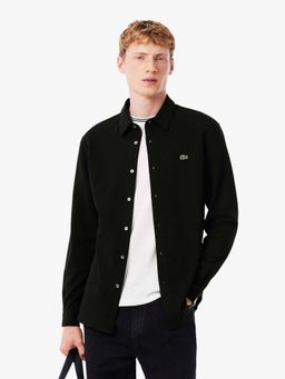 Lacoste - Black Solid Slim Fit Shirt