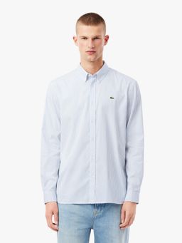 Lacoste - Blue Stripes Regular Fit Shirt