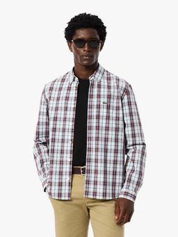 Lacoste - Red Checks Regular Fit Shirt