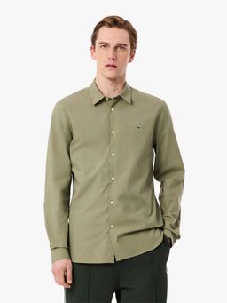 Lacoste - Green Solid Slim Fit Shirt