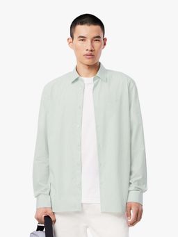 Lacoste - Green Stripes Regular Fit Shirt