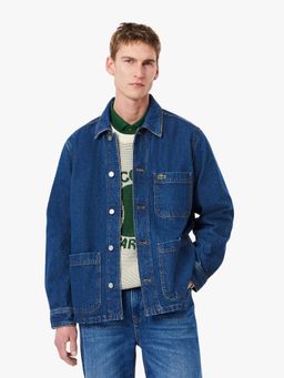 Lacoste - Blue Solid Loose Fit Shirt