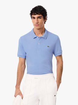 Lacoste - Purple Solid Regular Fit Polo T-Shirt