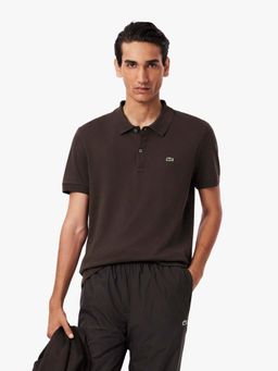 Lacoste - Brown Solid Regular Fit Polo T-Shirt
