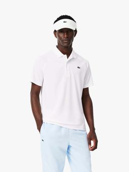 Lacoste - White Solid Regular Fit Polo T-Shirt