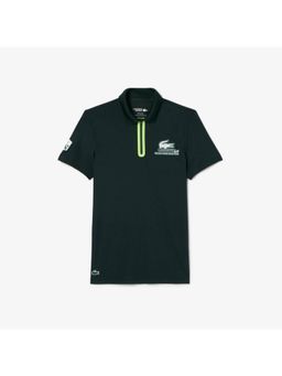 Lacoste - Green Solid Regular Fit Polo T-Shirt