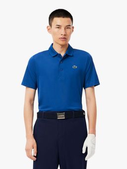 Lacoste - Blue Solid Regular Fit Polo T-Shirt