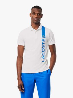 Lacoste - White Solid Regular Fit Polo T-Shirt