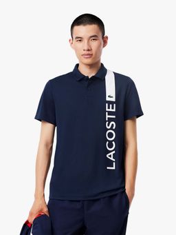 Lacoste - Blue Solid Regular Fit Polo T-Shirt