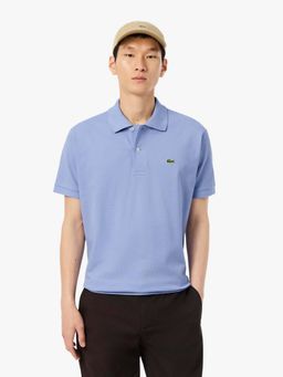 Lacoste - Purple Solid Straight Fit Polo T-Shirt