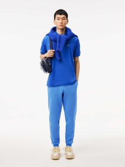 Lacoste - Blue Solid Straight Fit Polo T-Shirt