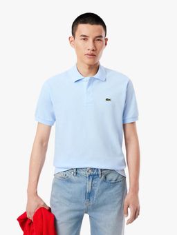 Lacoste - Blue Solid Straight Fit Polo T-Shirt