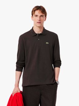 Lacoste - Brown Solid Straight Fit Polo T-Shirt