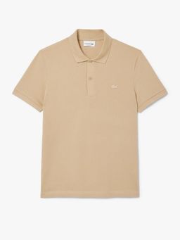Lacoste - Beige Solid Regular Fit Polo T-Shirt