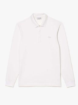 Lacoste - White Solid Regular Fit Polo T-Shirt