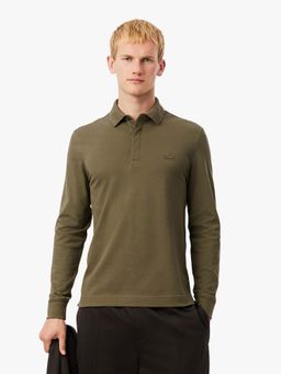 Lacoste - Green Solid Regular Fit Polo T-Shirt