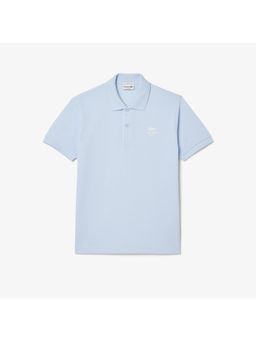 Lacoste - Blue Solid Straight Fit Polo T-Shirt
