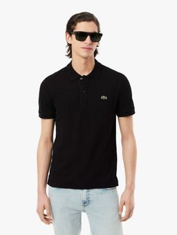Lacoste - Black Solid Slim Fit Polo T-Shirt