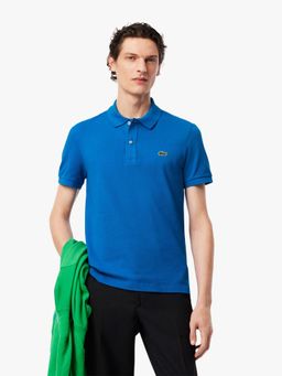 Lacoste - Blue Solid Slim Fit Polo T-Shirt