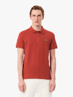 Lacoste - Brown Solid Slim Fit Polo T-Shirt
