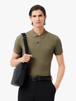 Lacoste - Green Solid Slim Fit Polo T-Shirt