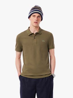 Lacoste - Green Solid Slim Fit Polo T-Shirt