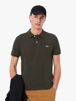Lacoste - Green Solid Slim Fit Polo T-Shirt