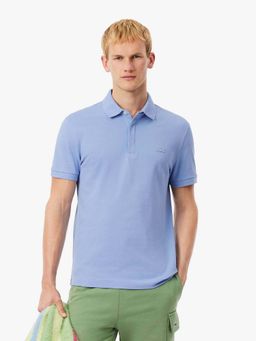 Lacoste - Blue Solid Regular Fit Polo T-Shirt
