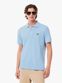 Lacoste - Blue Solid Straight Fit Polo T-Shirt