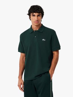 Lacoste - Green Solid Straight Fit Polo T-Shirt