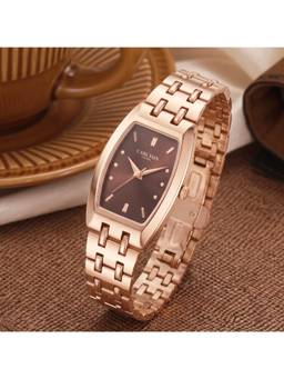 Carlton London - Brown Women Catherine Analog Watch (Cl-Ct-Rbrn) (Medium)