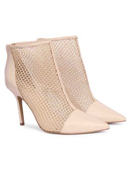 Saint G - Kinslee Peach Mess Suede Leather Pumps