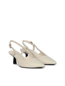 Saint G - Josie Grey Leather Mules