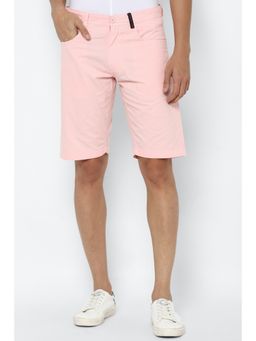 Allen Solly - Men Pink Slim Shorts