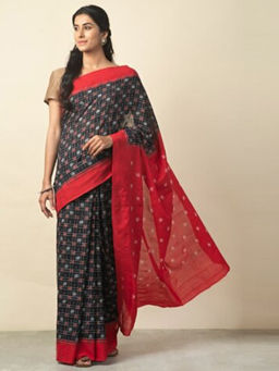 Fabindia - Cotton Ikat Weave Sari