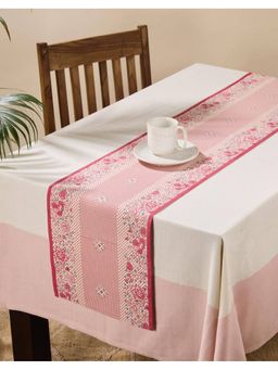 Fabindia - Red Cotton Printed Chintz Runner