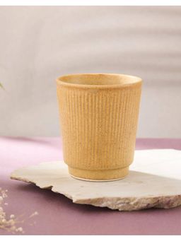 Fabindia - Yellow Ceramic Tumbler