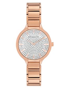 BCBGMAXAZRIA - MAXAZRIA Quartz Silver Round Dial Women's Watch - BG50678011