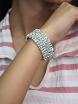 Niscka - Fancy Zirconia (Ad) Layered Bracelet