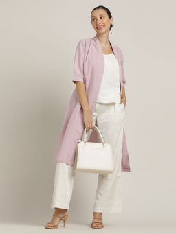 Saltpetre - Women Lavender Solid Co-Ord (Set of 3)