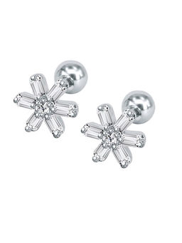 Arendelle - Silver Solid Earrings