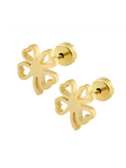 Arendelle - Gold Solid Earrings