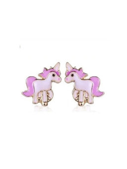 Arendelle - Pink Solid Pair of Earrings